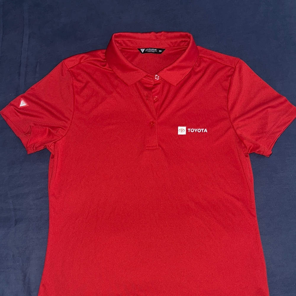 Toyota Red Logo Polo Shirt